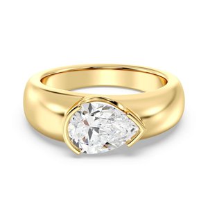 Anillo Solitario con Perla - Product Image 1
