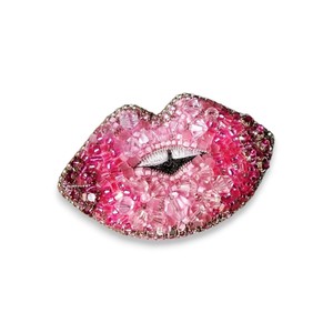 Broche dorée abeille faite à la main avec broderie à la main de perles et broche de mode perlée en fil de lingot - Product Image 6