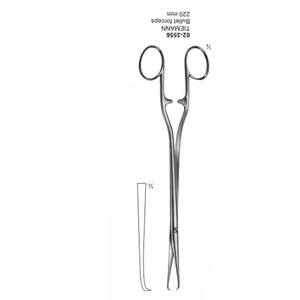 คีมกระสุนปืน Tiemann ขนาด220มม. เครื่องมือผ่าตัดระดับพรีเมียมทำจากสแตนเลส - Product Image 6