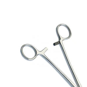 Pince éponge en acier inoxydable Mâchoires dentelées droites incurvées - Product Image 2