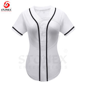 Camisetas de equipo de softbol de diseño personalizado para mujer, uniforme de béisbol por sublimación, ropa deportiva en todos los tamaños, conjunto de estilo juvenil - Product Image 6