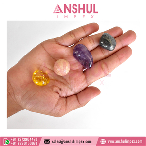 ชุดคริสตัลเสริมความแข็งแกร่งภายในและความมุ่งมั่นการทำสมาธิหินกราวด์แบบล้มลงชุดคริสตัลบำบัดความแข็งแรง - Product Image 3