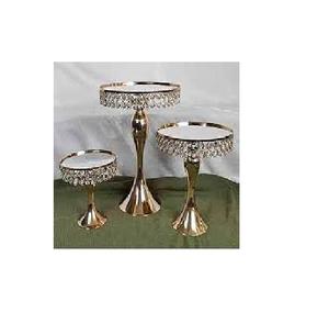 <b>Top</b> Metal <b>Gold</b> Plated Brass <b>Cake</b> Stand Luxury Christmas Decoration <b>Cakes</b> Cup Decorative Stand at Best Price - Product Image 1