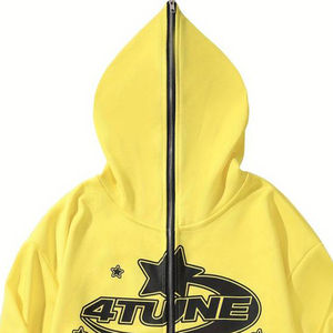 Sweat-shirts à capuche pour hommes, coupe classique, 100% coton, écologiques, impression numérique, streetwear, taille personnalisée, nouveau design, logo OEM personnalisé - Product Image 6