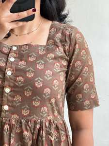 Beautiful Summer Maxi <b>Dress</b> With Prints Of Pure And Rich Soft Cotton - Product Image 2