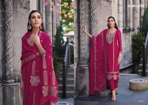 Nouvel arrivage spécial tenue de festival haute sur demande meilleur costume Salwar en organza doux et Dupatta avec broderie à prix réduit - Product Image 6