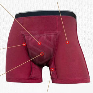 Sous-vêtements de sport pour homme sur mesure, de qualité, en matériau durable, style taille basse - Product Image 6