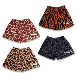 Shorts en maille 100% polyester pour homme avec ceinture élastique confortable, impression par sublimation graphique personnalisée, meilleur style streetwear - Product Image 3