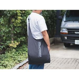 Outdoor Shopping Bag & Shoulder Strap Set-Available in Black/Gray/Sage/ Sizes S/M/L - Product Image 1