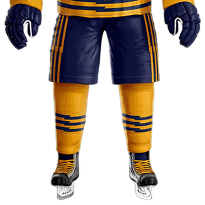 Meilleur fournisseur, ensemble d'uniformes de hockey sur glace respirants de qualité supérieure, prix personnalisé sublimé - Product Image 4