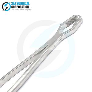 Fórceps de sujeción de hueso de precisión Herramienta quirúrgica manual de acero inoxidable Durable Reutilizable Certificado CE para hueso efectivo - Product Image 3