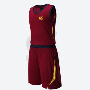 Uniforme de basketball sans manches pour homme adulte, personnalisé, 100% polyester, impression par transfert thermique, séchage rapide, antibactérien, devant - Product Image 1
