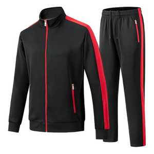 Entrenamiento Fitness o estilo diario 100% algodón Regular Fit chándales de longitud completa para hombres con material transpirable y cómodo - Product Image 3