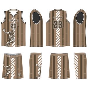 Uniforme de basket-ball en maille vintage de haute qualité pour hommes Short en jersey respirant Style rétro impression numérique All-Team Made America - Product Image 3