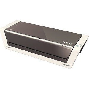 Laminateur <span class=keywords><strong>LEITZ</strong></span> à 6 rouleaux, 1500 mm/min, 4 rouleaux chauffants externes, largeur DIN A3 320 mm, pour documents chauffés internement - Product Image 1