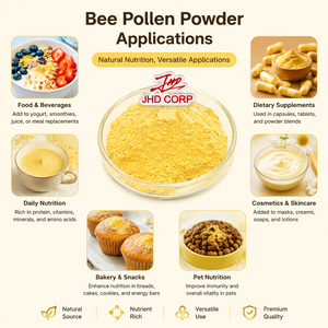 Polvo de Polen de Abeja Soluble en Agua, Certificado FSSC, Almacén a Granel para Suplementos Dietéticos - Product Image 3