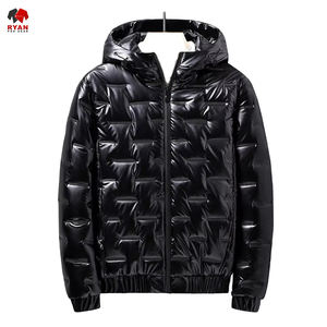 Blouson matelassé léger pour homme pour l'hiver moderne, couleur personnalisée, vente en gros, prix bas - Product Image 1