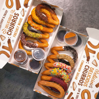 Boîte à emporter pour empanadas personnalisée avec compartiment pour sauce, en carton jetable, pour la restauration rapide, emballage pour dumplings à emporter