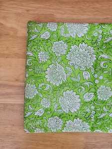Floral Print Fabric for Making Dress Best Materiel Quilting Cotton Handmade Cloth for <b>Women</b> Indian Hand Block Print Fabric - Product Image 2