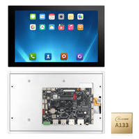 Nueva Tablet PC Android de 7 y 10.1 Pulgadas con Marco Abierto, Allwinner A133, 2+8GB, HD 4K, Pantalla Táctil LCD, Resistente al Polvo y Antivaho, Panel PC Industrial