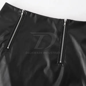 Jupe Courte en Cuir Tendance Taille Haute pour Femme – Cuir Véritable Doux, Coupe Ajustée, Idéale pour Soirées, Tenues Décontractées et Quotidien - Product Image 3