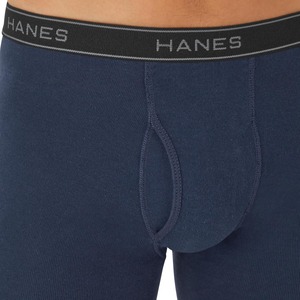 <span class=keywords><strong>Hanes</strong></span> için erkek serin No Boxer külot nefes pamuk örme iç çamaşırı ile hiçbir binmek-up nem esneklik çok paketleri Logo - Product Image 3