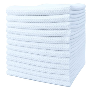 Toalla de cocina Floral desechable de algodón 100% de alta calidad, Avión de uso para adultos de tamaño personalizado de secado rápido - Product Image 3