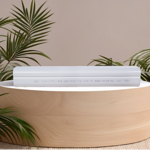 Cubierta de tubería de PVC decorativa Conducto de PVC Fácil instalación Nueva cubierta de tubería de 7565mm de alta calidad para acondicionadores de aire de Vietnam - Product Image 3