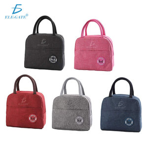 Lonchera Térmica para la Escuela y el Trabajo con Cierre de Cremallera y Forro de PEVA - Product Image 2