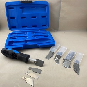 Hekeen Auto Repair Tools 42PCS Auto Glass Tools Series <b>Scraper</b> and Blades Set with Grip Handle - Product Image 3