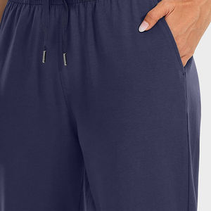 Vente chaude Pantalons amples pour femmes sur mesure Concevez vos propres pantalons amples faciles à porter Faible MOQ Pantalons de survêtement pour femmes pour adultes - Product Image 4