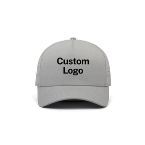 Manufacturer Direct Supply Original Golf Caps Blank 5 Panel Structured Laser Punched Adjustable Plastic Back Buckle Sports <b>Hat</b> - Product Image 1