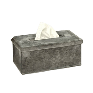 Caja de pañuelos de papel galvanizada con forma personalizada de calidad premium, decoración de mesa, dispensador de servilletas al por mayor - Product Image 2