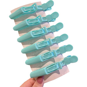 Plastic <b>Crocodile</b> <b>Clips</b> <b>for</b> Women Human <b>Hair</b> Extensions-Professional Salon Equipment with Custom Color & Logo OEM/ODM Service - Product Image 3