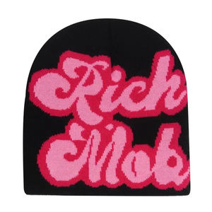 Gorro personalizado para exteriores, gorro de punto cálido para invierno, tamaño ajustable, ropa informal de moda para hombres y mujeres - Product Image 6