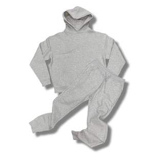 2024 traje de sudor personalizado para hombre 100% algodón Jogging ropa de moda Cierre de cintura elástica diseño diferente y Color liso - Product Image 3