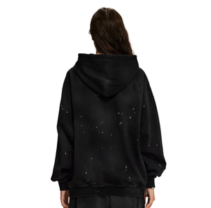 2024 meilleure qualité Vintage hommes en détresse Hoodies respirant personnalisé hommes en détresse Hoodies - Product Image 5