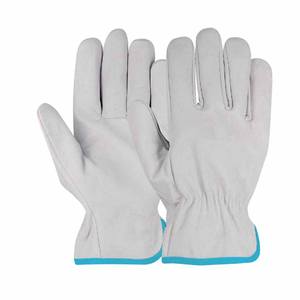 Guantes de Trabajo de Cuero de Grano de Búfalo de Alto Rendimiento, Guantes de Protección Industrial Resistentes al Calor para Jardinería - Product Image 6