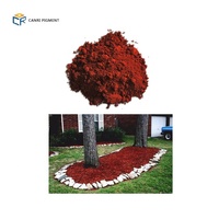 Oxyde de fer rouge S130 couleur asphalte terrazzo sol peinture plastique caoutchouc rouge pigment
