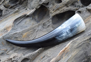 Corne à boire viking la plus vendue-fabriquée à la main et polie en Inde pour les reconstitutions historiques et les événements médiévaux - Product Image 3