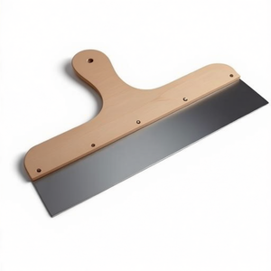 Espátula Decorativa para Superficies de 500 mm de Ancho con Hoja de Acero Pulido y Mango de Madera para Alisar Yeso - Product Image 2