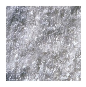 Copos de botellas de PET lavados en frío y en caliente/Chatarra de plástico PET/restos de plástico reciclado transparente - Product Image 2