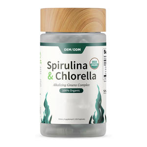 <span class=keywords><strong>OEM</strong></span> Private Label <span class=keywords><strong>Spirulina</strong></span> Extrato Herbal Suplementos <span class=keywords><strong>Spirulina</strong></span> e Chlorella Cápsulas - Product Image 1