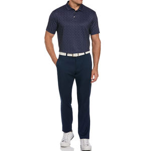 Sublimation Customized Made With Button Front Sweat-Wicking Suitable For Performance Sports Men's <b>Golf</b> Short Sleeve Jersey - Product Image 2