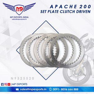 Fabriqué en Inde de haute qualité SET PLATE CLUTCH DRIVEN N9325520 pour Apache 200 Rtr au prix le plus bas - Product Image 3
