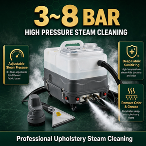 Máquina <span class=keywords><strong>de</strong></span> <span class=keywords><strong>Limpieza</strong></span> a Vapor Comercial <span class=keywords><strong>de</strong></span> 8 Bares, Limpiador <span class=keywords><strong>de</strong></span> Alfombras y Sofás para Tapicería, Equipo <span class=keywords><strong>de</strong></span> <span class=keywords><strong>Limpieza</strong></span> Profunda <span class=keywords><strong>de</strong></span> Cortinas - Product Image 1