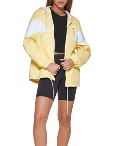 Chaquetas Cortavientos Deportivas de Punto Transpirables con Cremallera, Diseño Personalizado al por Mayor, para Mujer, Color y Logotipo Personalizables - Product Image 1