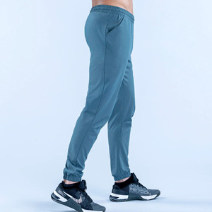 Logo personnalisé OEM Gris ardoise Unbound Joggers d'entraînement pour hommes Poches latérales Pantalon de survêtement de gymnastique Slim Fit Pantalons et pantalons pour hommes respirants - Product Image 6