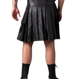 <b>Mens</b> Leather Zip Up Thong Black Faux Leather One Size <b>Fetish</b> Wear - Product Image 3