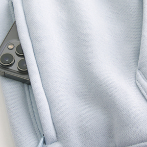 เสื้อฮู้ดขนแกะปรับแต่งสีทึบเสื้อสวมหัวสำหรับผู้ชายและผู้หญิงเสื้อสวมหัวพิมพ์ลายว่างเปล่าใช้ได้ทั้งชายและหญิง - Product Image 4